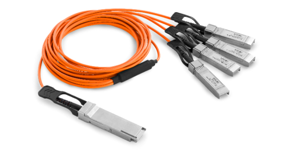 40G QSFP+ to 4x10G SFP+ AOC 有源光缆